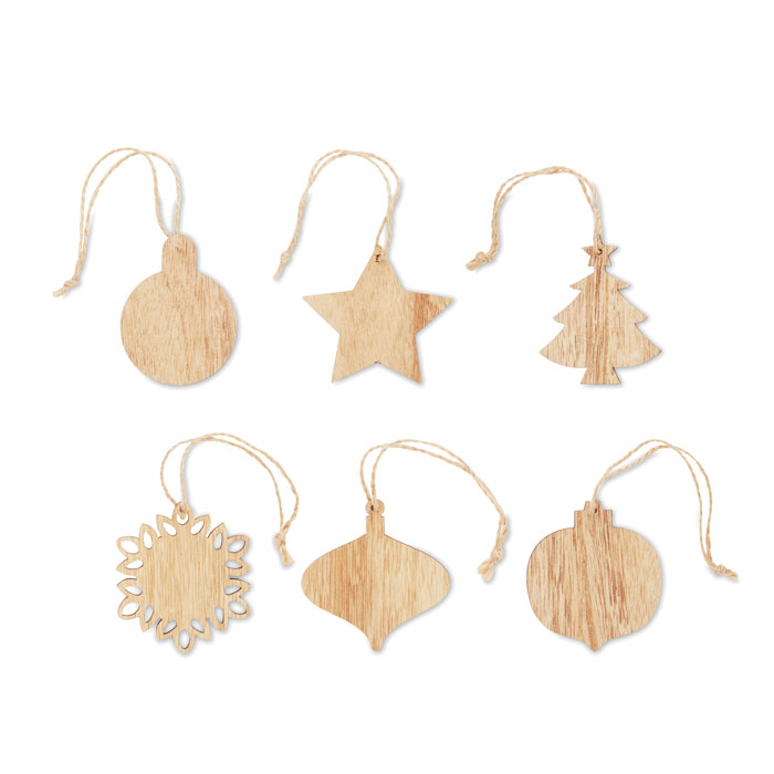 Set de ornamente din lemn CHRISET