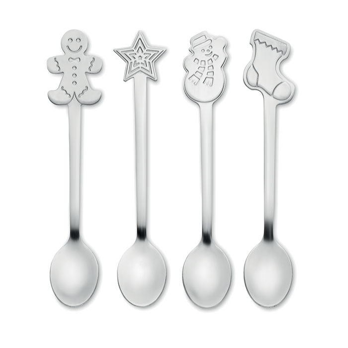 Set de 4 linguri de ceai de Cră CHIP SET