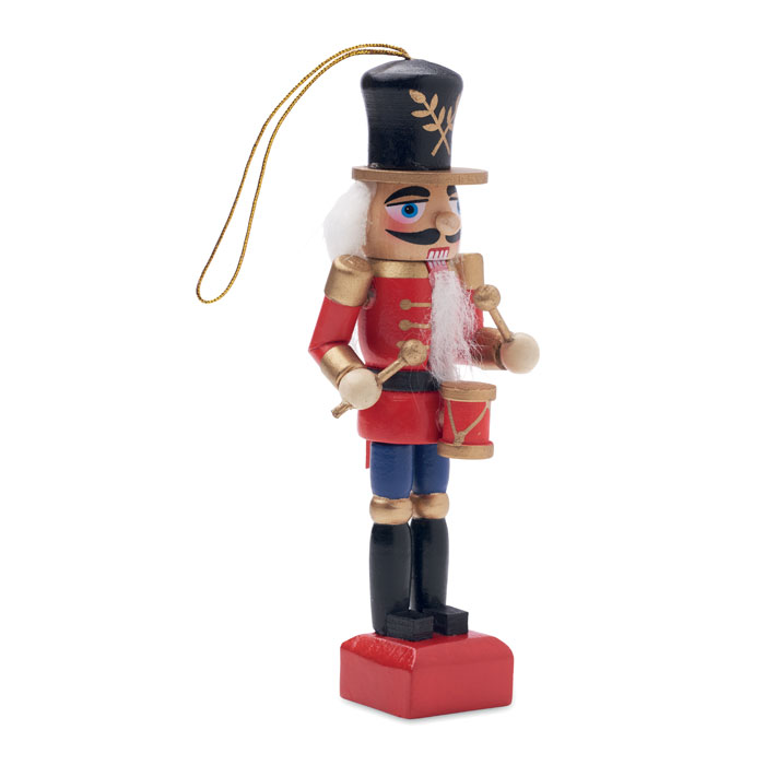 Ornament mic spărgător de nuci JOLLY Roșu