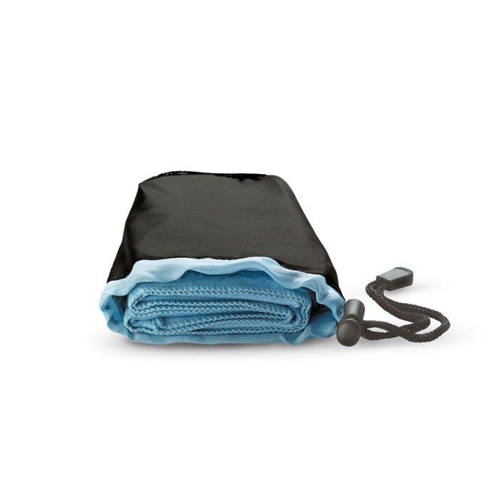 Prosop sport în husă din nylon DRYE Albastru