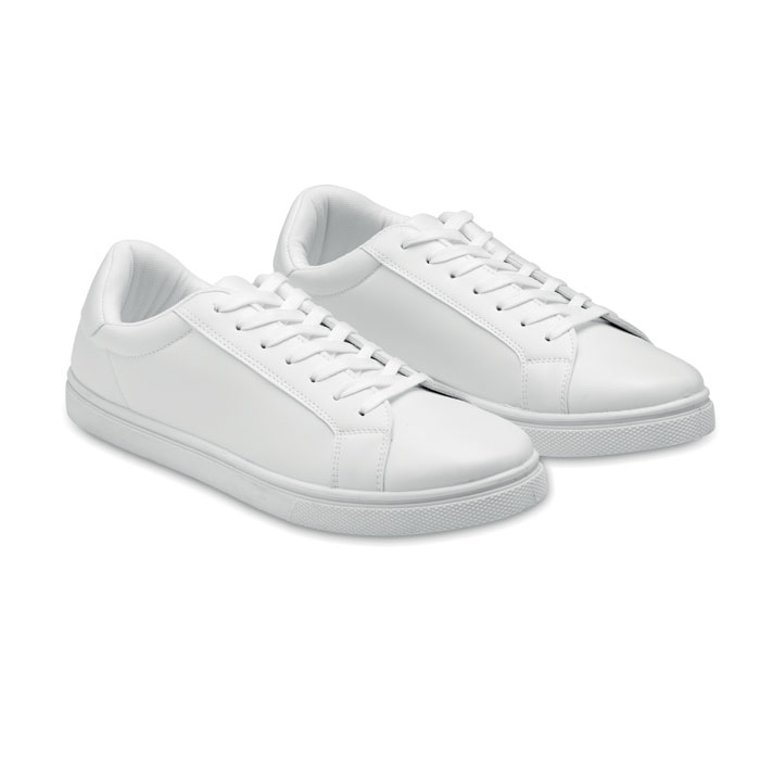 Adidași din PU 41 BLANCOS Alb