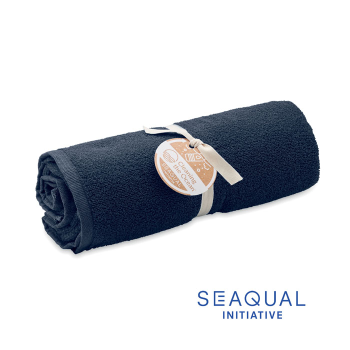 Prosop SEAQUAL® 100x170cm WATER Albastru