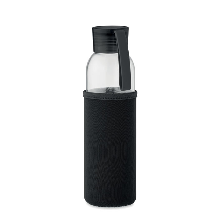 Sticlă reciclată 500 ml EBOR Negru