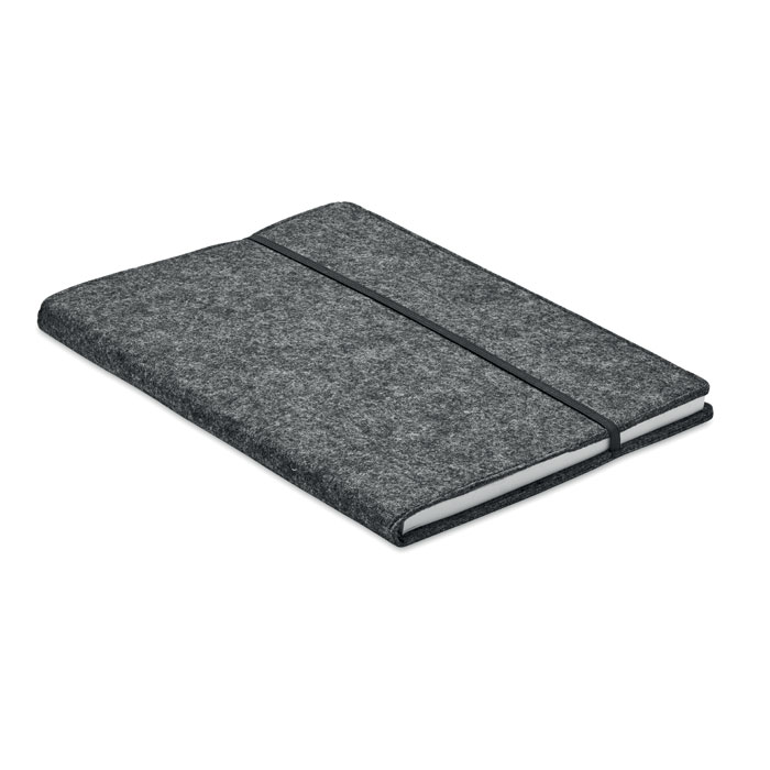 Notebook A5 RPET pâslă FELTBOOK Gri Piatră