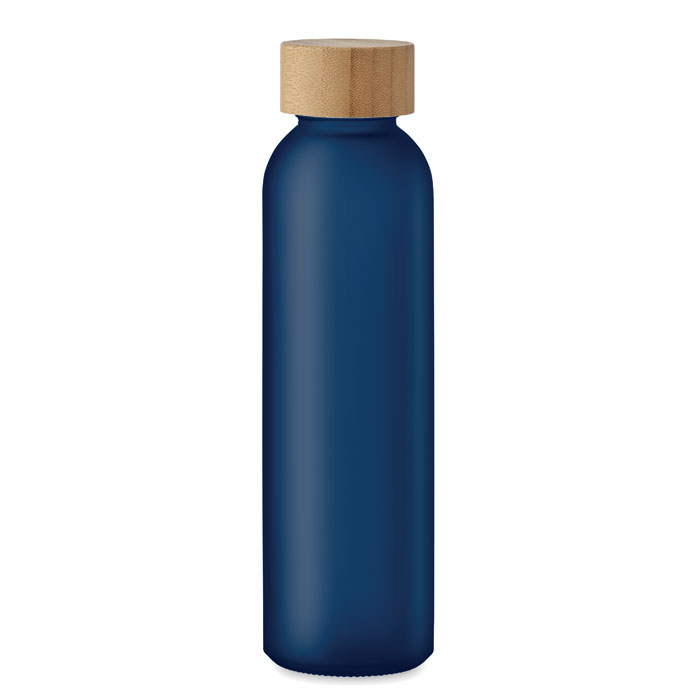 Sticlă mată 500 ml ABE Albastru Transparent