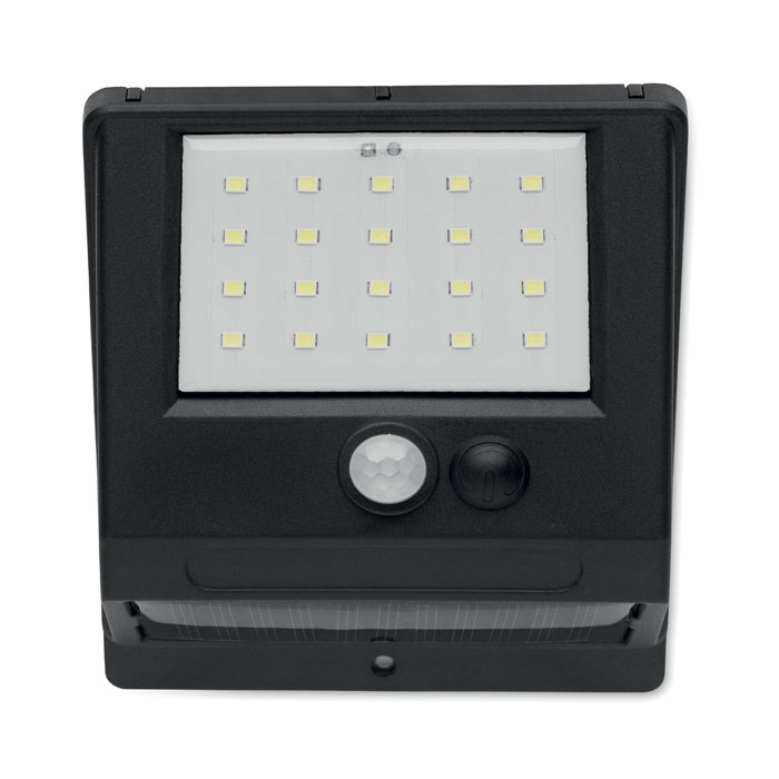 Lumină solară LED , senzor mișcare MOTI Negru