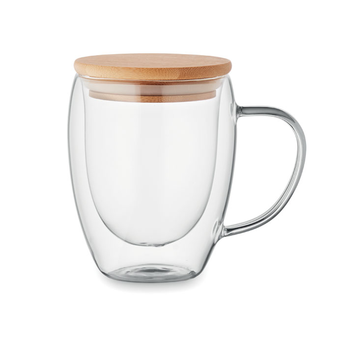 Cană borosilicat 250 ml TIRAL Transparent