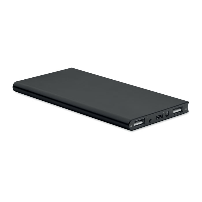 Power bank 8000 mAh POWERFLAT8C Negru