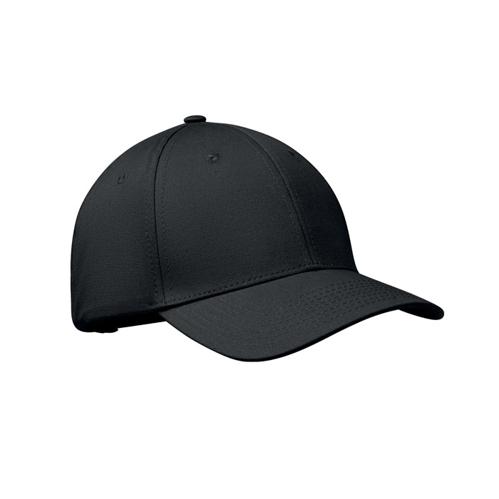 Șapcă de baseball din bumbac cu BAHAMAS Negru