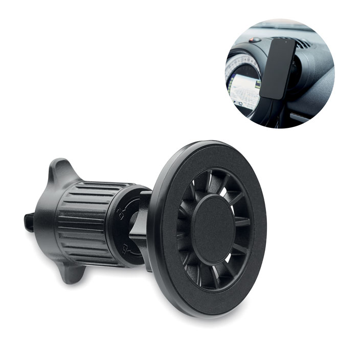 Suport magnetic pentru montarea HOLDME Negru