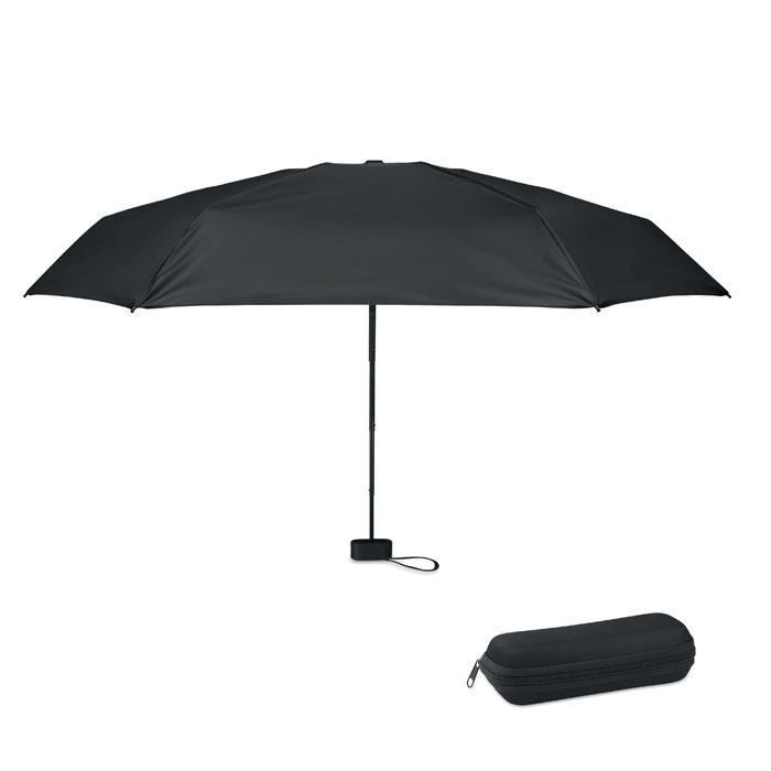 Umbrelă pliabilă de 19 inch PORTLAND Negru