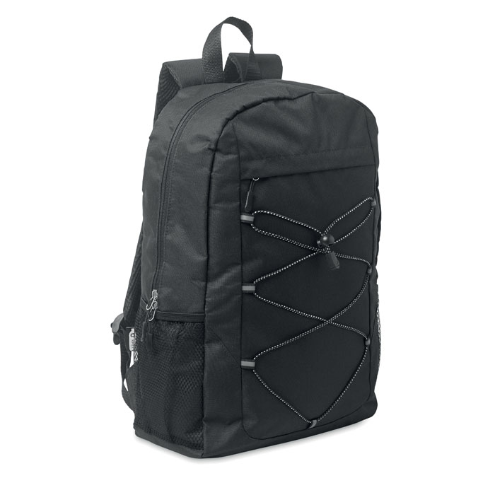 Rucsac din poliester 600D RPET HIGE Negru