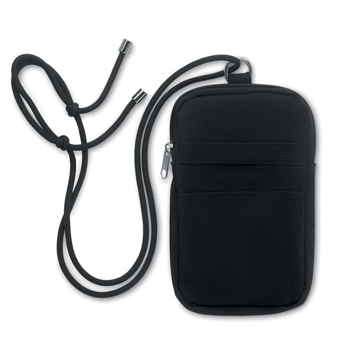 Geantă cross body pentru smartp MOBIBOLSA Negru