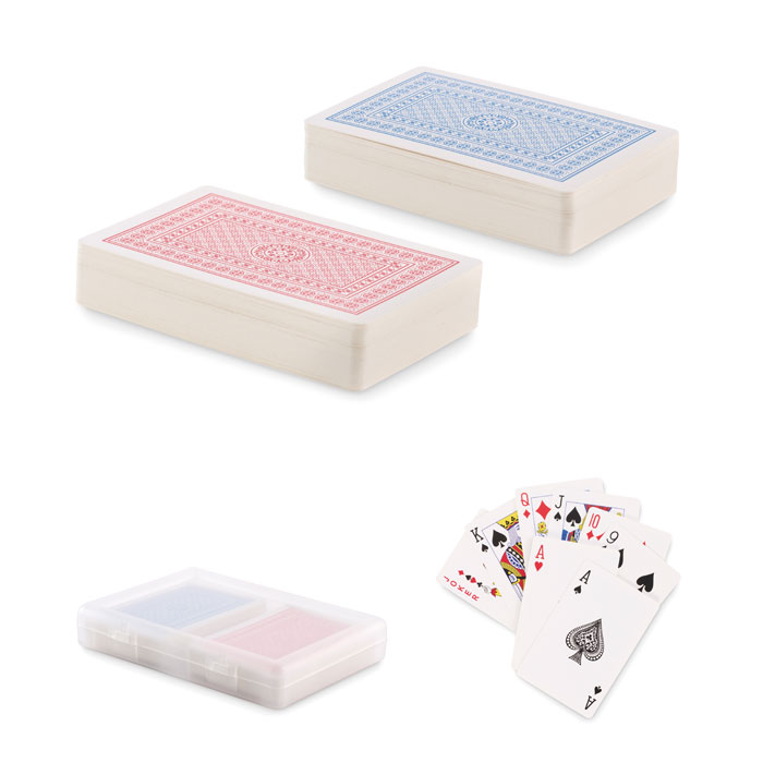Set de cărți de joc clasice PLAYCARD Transparent