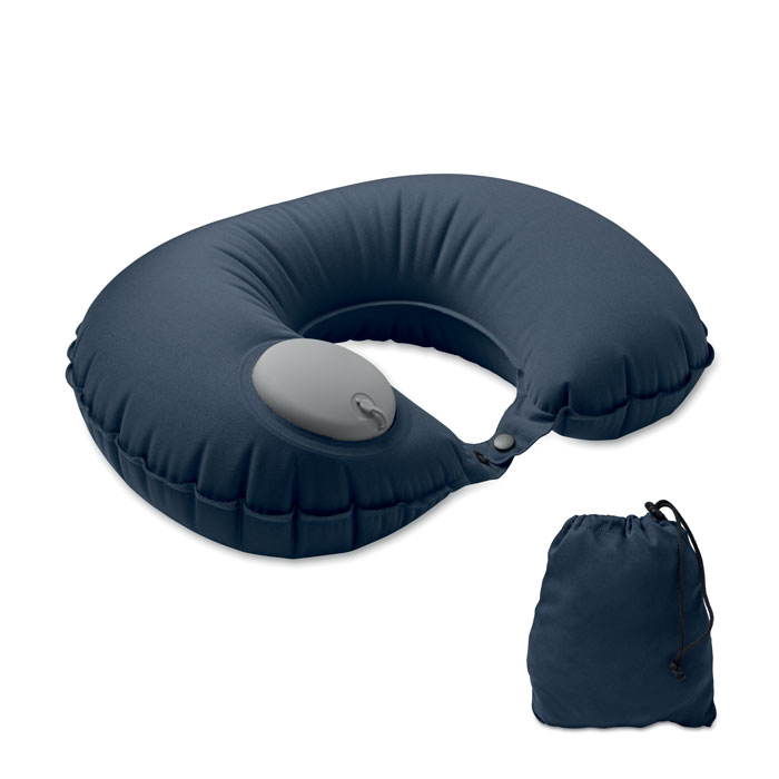 Pernă de călătorie gonflabilă r HEDDOW Albastru