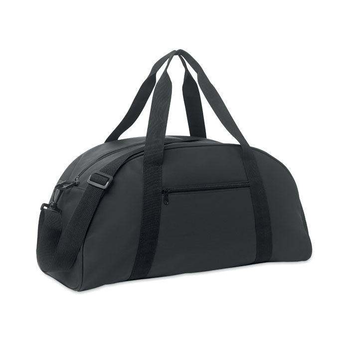 Geanta duffle din PU moale ROCK Negru