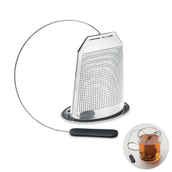 Infuzor ceai oțel inoxidabil TEAFUSER Negru