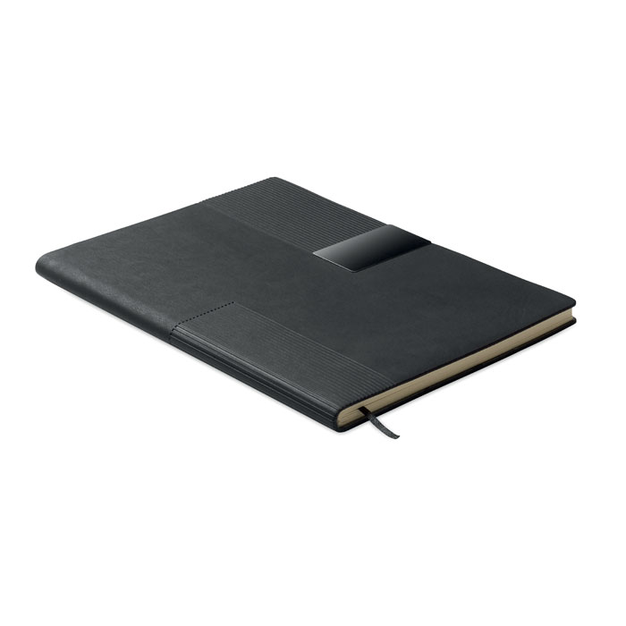 Notebook A5 PU TREZE Negru