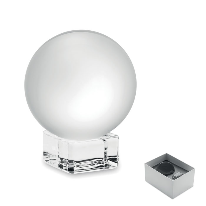 Trofeu rotund din sticlă GLASSWARD