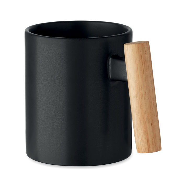 Cană ceramică 320 ml CRENATE Negru