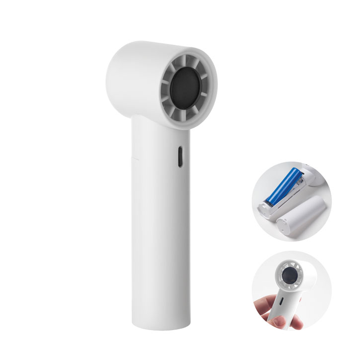 Mini ventilator viteză mare GLACI Alb