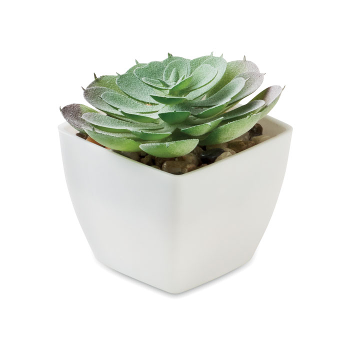 Mini plantă artificială ARTIECHE Alb