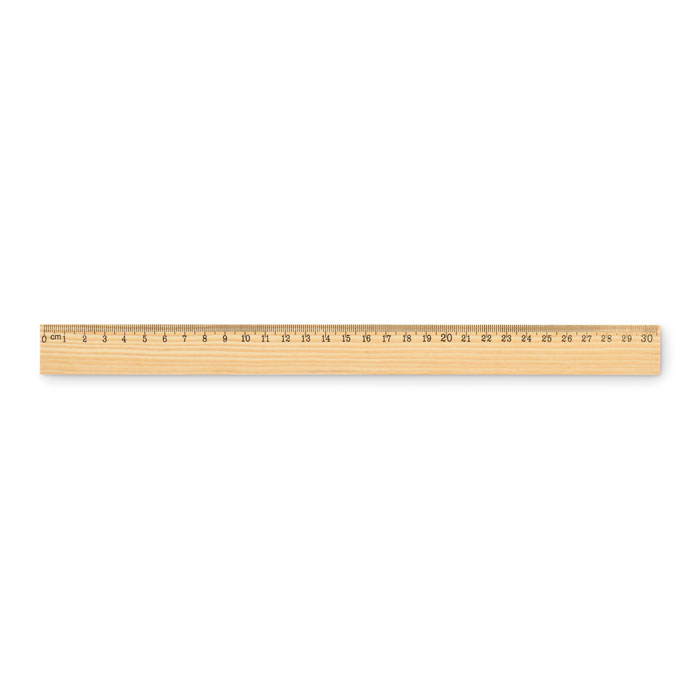Riglă din lemn 30cm RULER30 Lemn