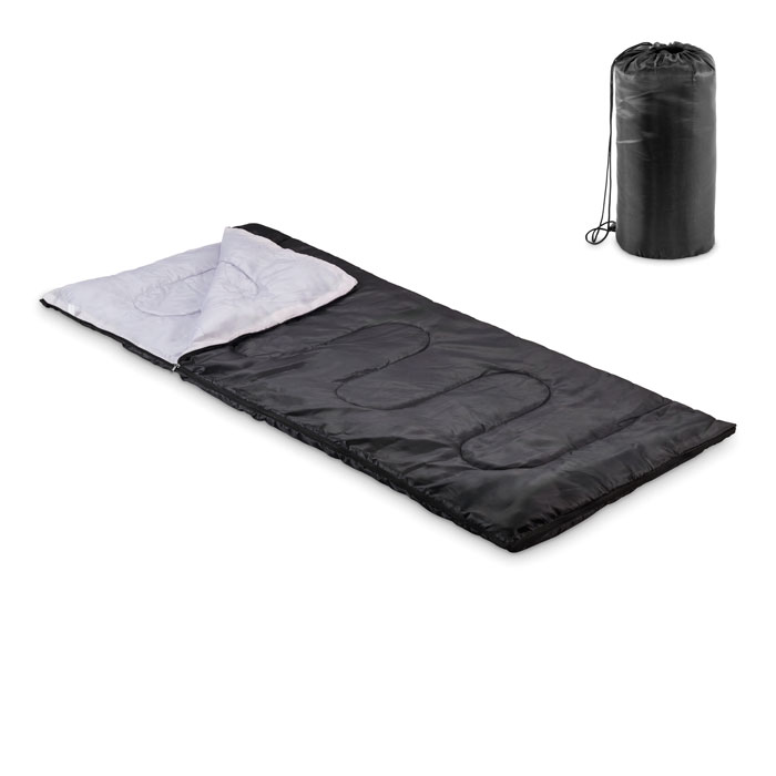 Sac de dormit în aer liber ASLEEP Negru