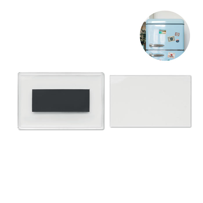 Magnet foto acrilic dreptunghi MAGME Transparent