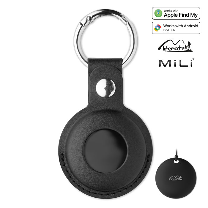 Localizator inteligent Find My LIFEMATE IN PU CASE Negru
