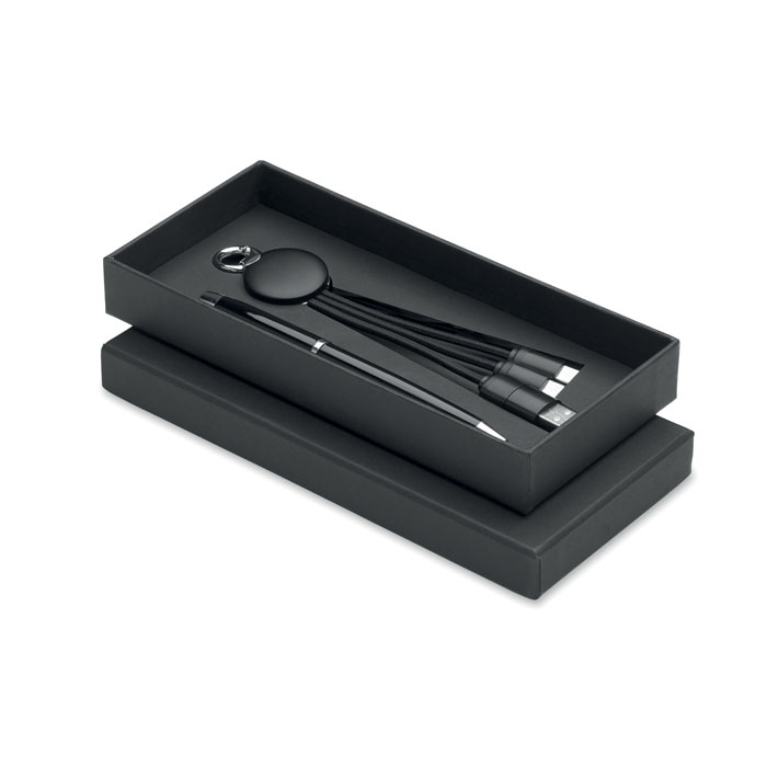 Set cadou 2 piese în cutie INTWOS Negru