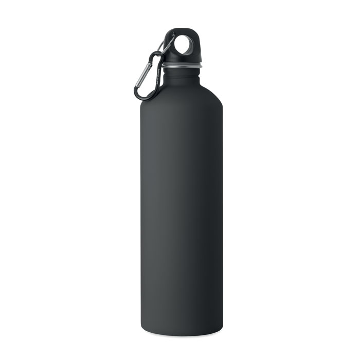 Sticlă cu perete simplu 750ml REBIG MOSS SOFT Negru
