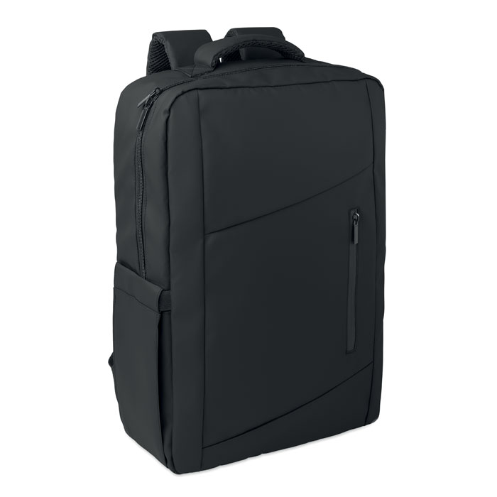 Rucsac pt laptop 15" PU RPET METRO Negru