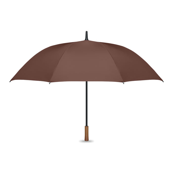 Umbrelă auto 27" mâner lemn RAYNA Maro