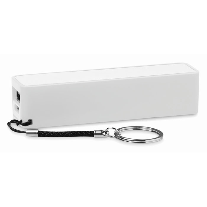 Slim Power Bank 2200mAh POWER MATE Alb