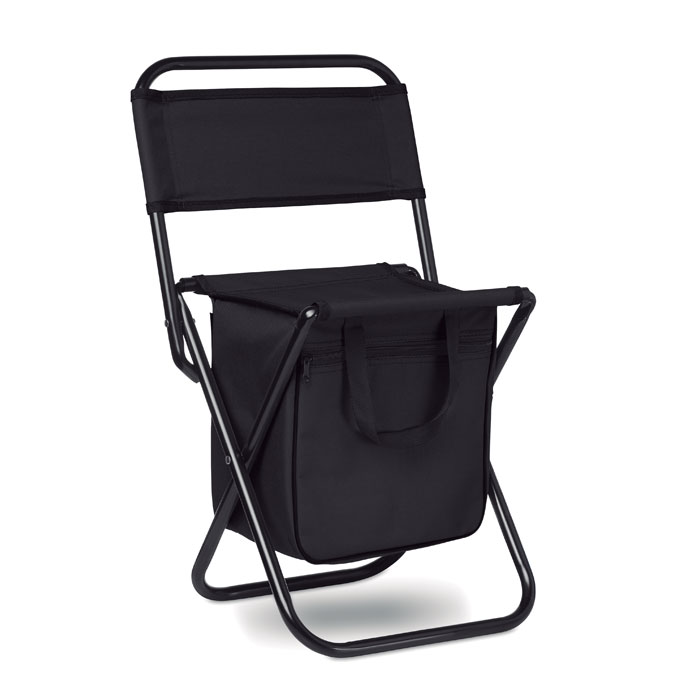 Scaun/cooler pliabil SIT & DRINK Negru