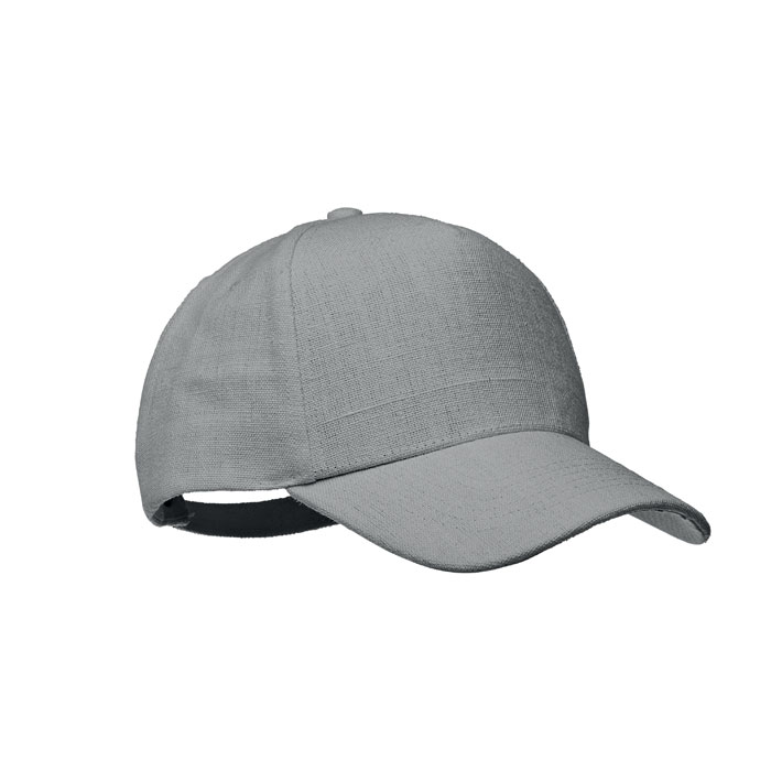 ȘAPCĂ DIN CÂNEPĂ 5-PANELE 370 NAIMA CAP Gri