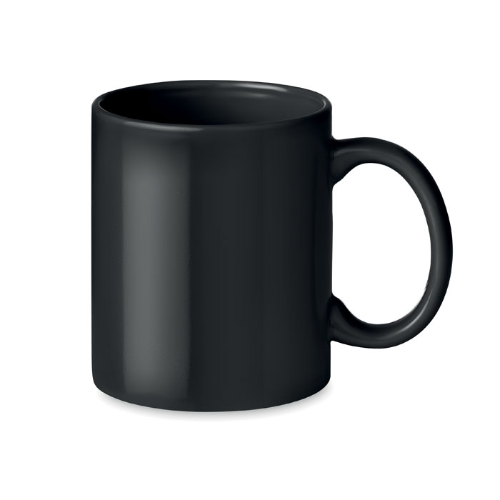 Cană ceramică colorată 300ml DUBLIN TONE Negru
