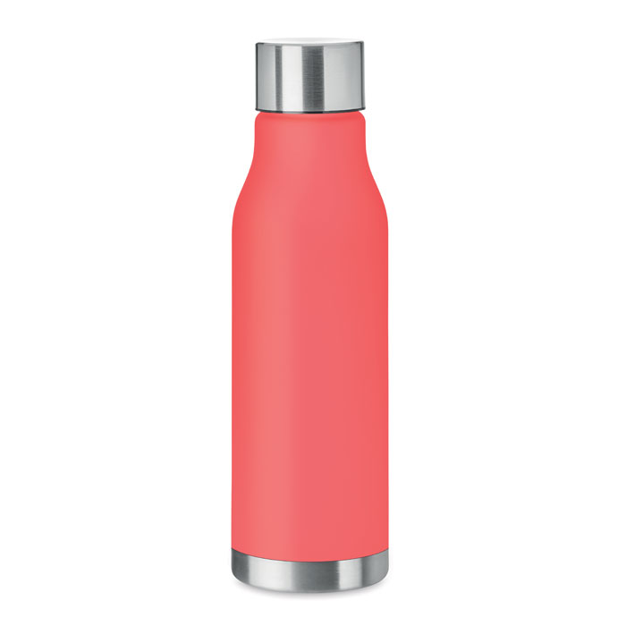 Sticlă RPET de 600ml GLACIER RPET Roșu Transparent