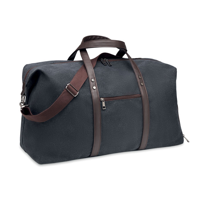 Geantă voiaj din canvas 450g ZURICH Negru