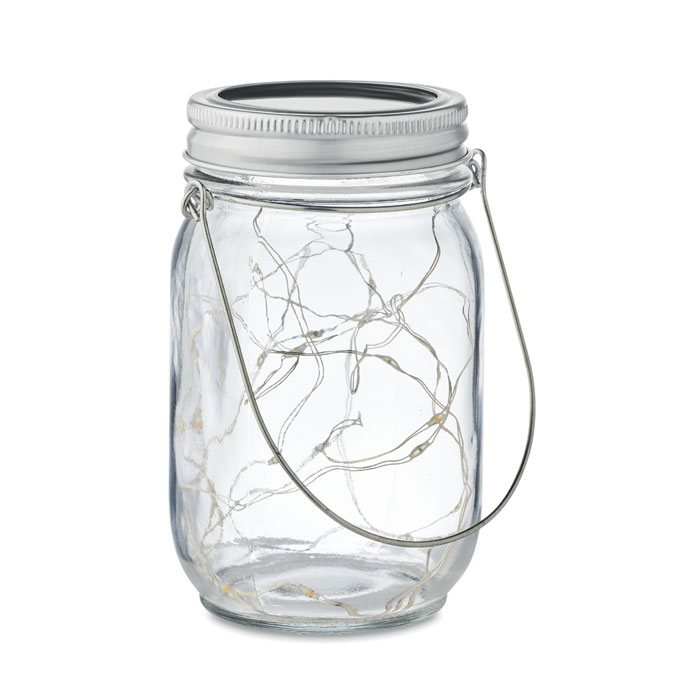 Lanternă solară - exterior POT LAMP Transparent