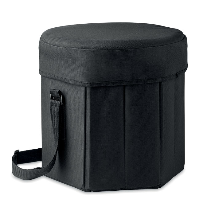 Scaun/masă/ geantă frigorifică SEAT & DRINK Negru