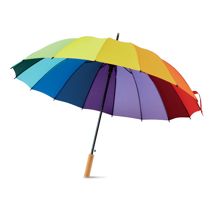 Umbrelă curcubeu de 27 inch BOWBRELLA Multicolor