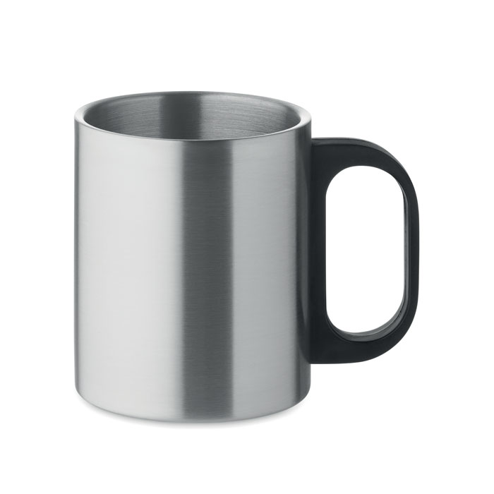 Cană cu perete dublu 300 ml TANISS Argint Mat