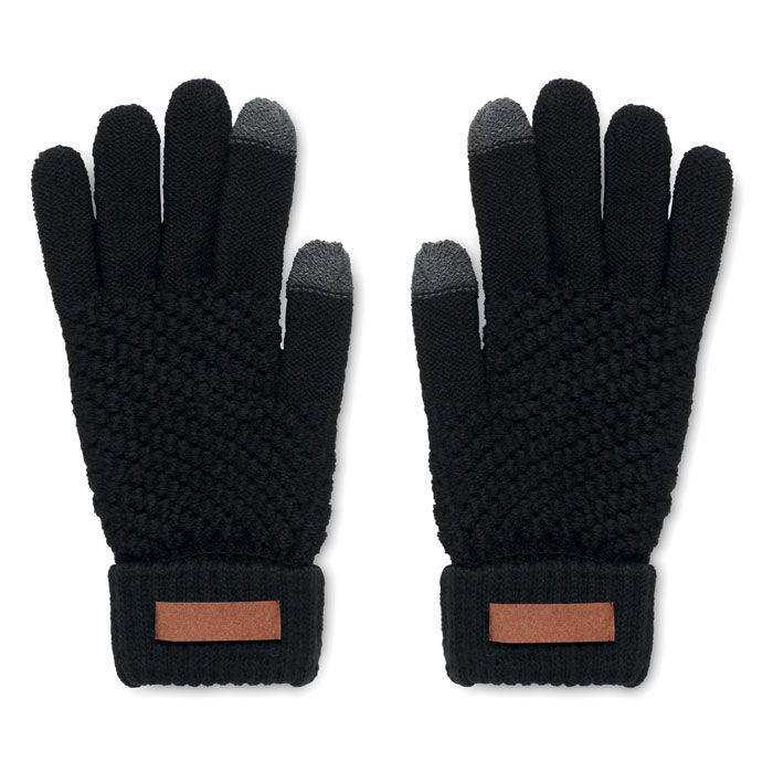 Mănuși tactile din Rpet TAKAI Negru