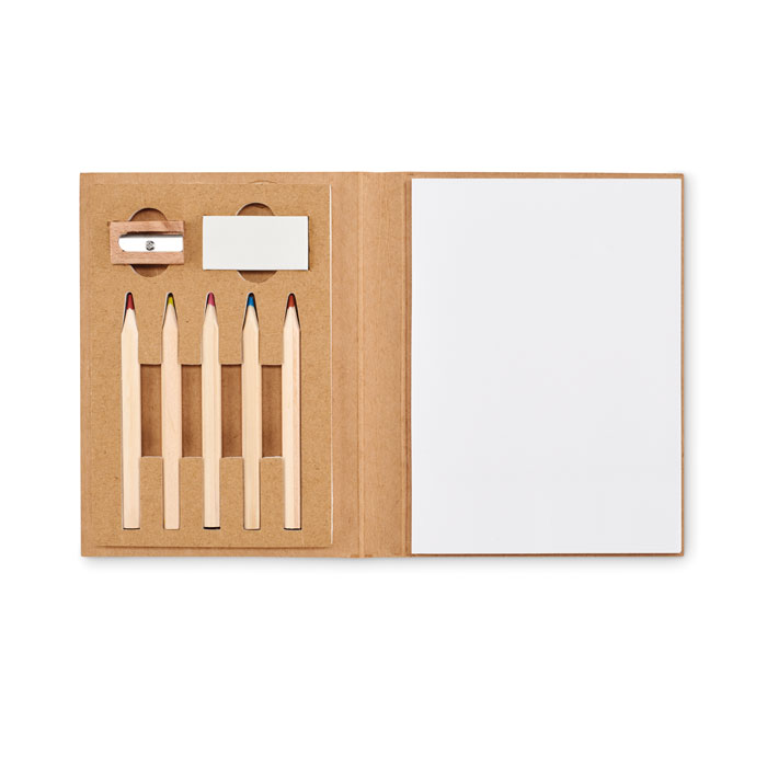Set desen copii, 60 de coli KISAN Bej