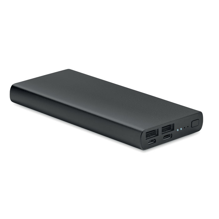 Powerbank 10000 mAh POWERFLAT 10C Negru
