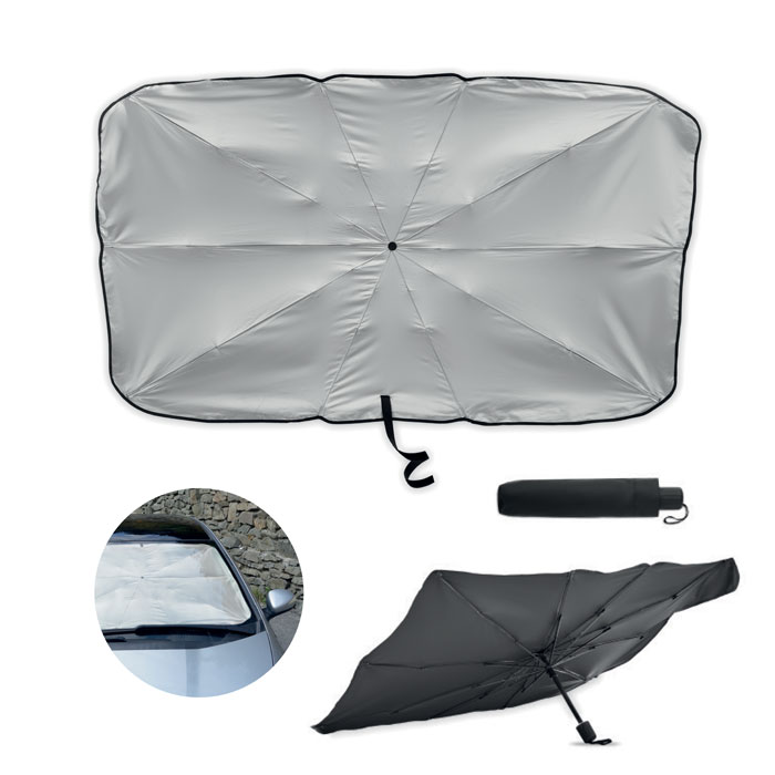 Parasolar in formă de umbrelă BAYANG Negru