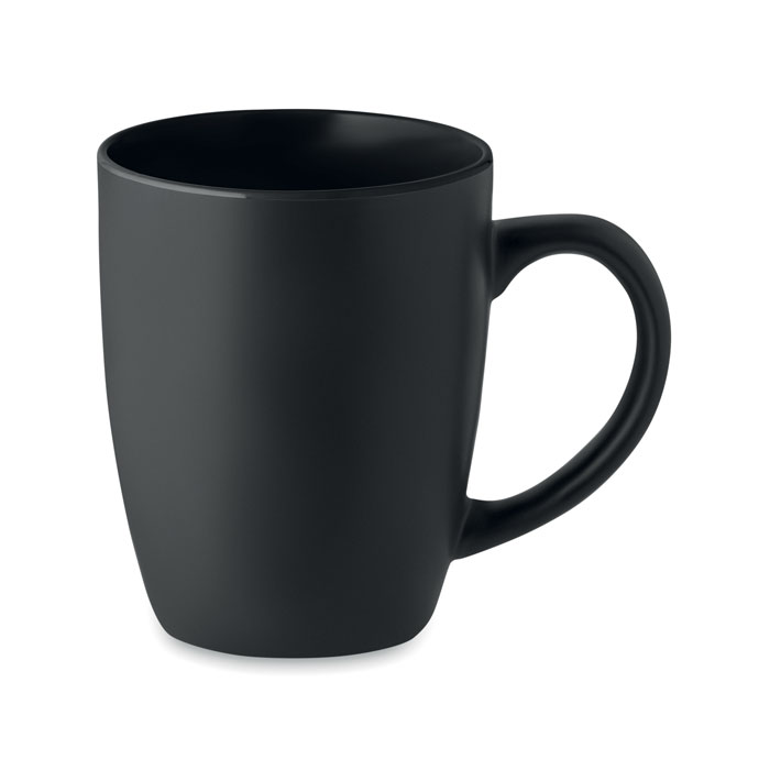 Cană ceramică 2 culori 290 ml LIM Negru