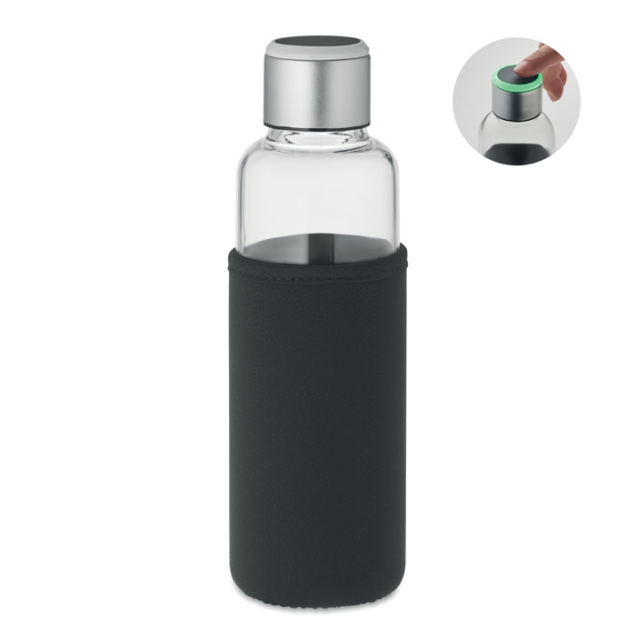 Sticlă borosilicat cu memento INDER Negru